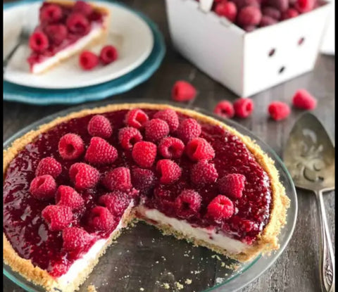 Available after 05.29.24 - Keto and Gluten Free Raspberry Cream Pie