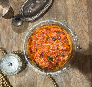 Deep Dish Keto Pizza (Feed 3-4 people)